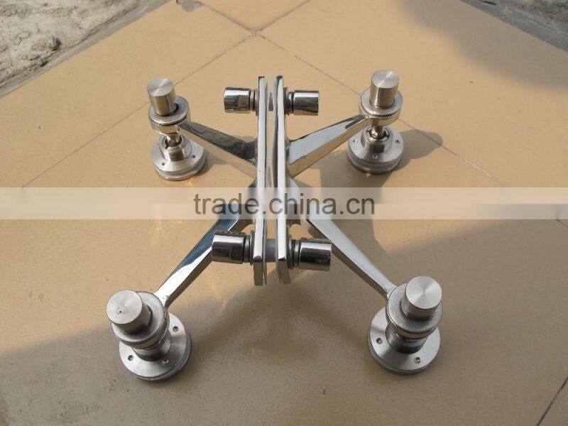 Stainless Steel Curtain Wall Fittings Glass Spider System Fittings