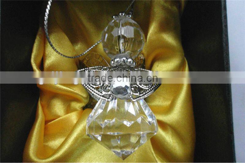 acrylic diamond craft angel hanging wedding decoration gifts for guests