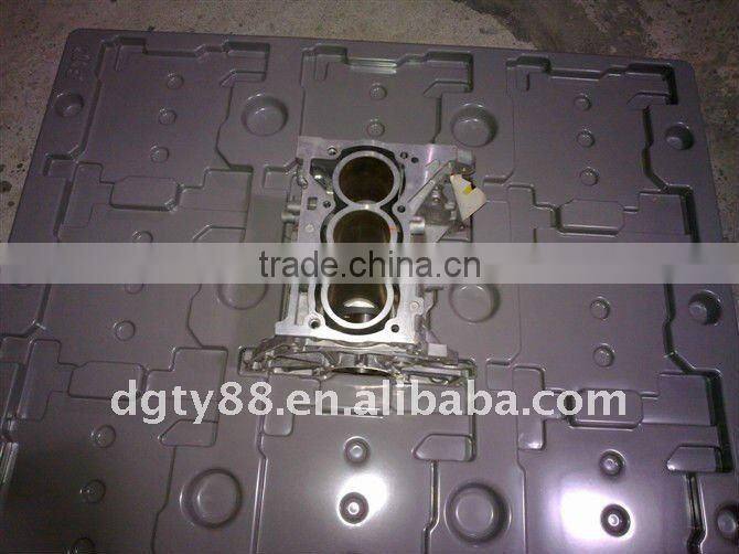 large vacuum thermoform thick film blister packaging tray of plastic