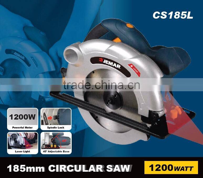 JCS185L 1200W 185mm Electric Circular Saw, electric saw, wood cutting saw portable, wood cutting hand saw