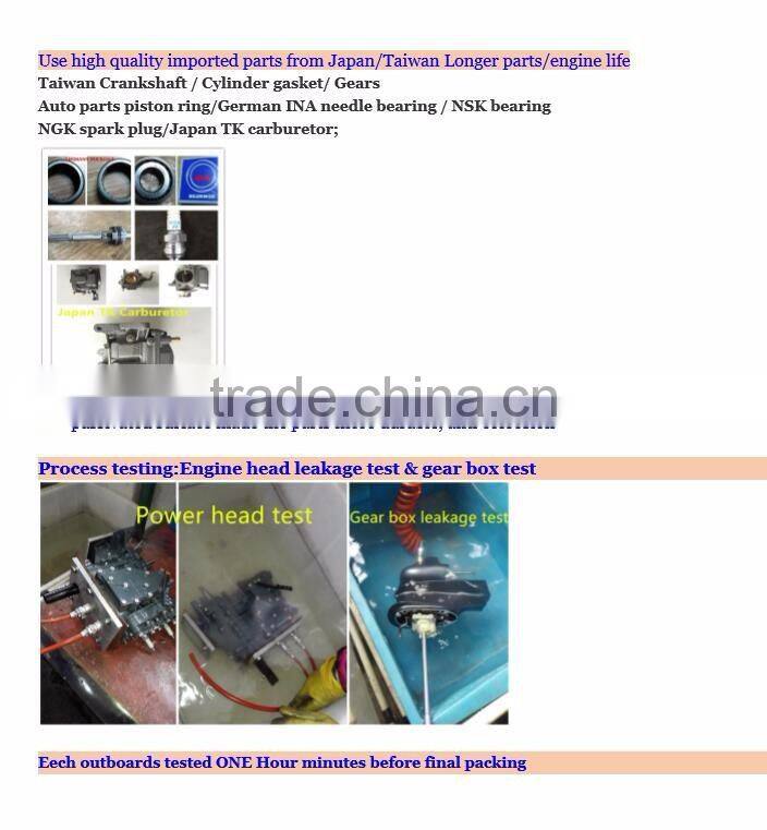 mini boat engine 4 stroke 6hp CE and EPA approval