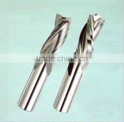 Solid Carbide Three Flute Spiral Router Bit