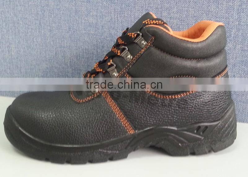 NMSAFETY Cow split leather PU/Rubber sole CE safety shoes steel toe safety shoes