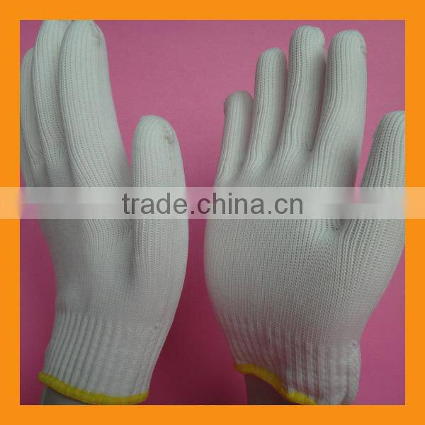 Lint Free Nylon Polyester Seamless Knitted Glove
