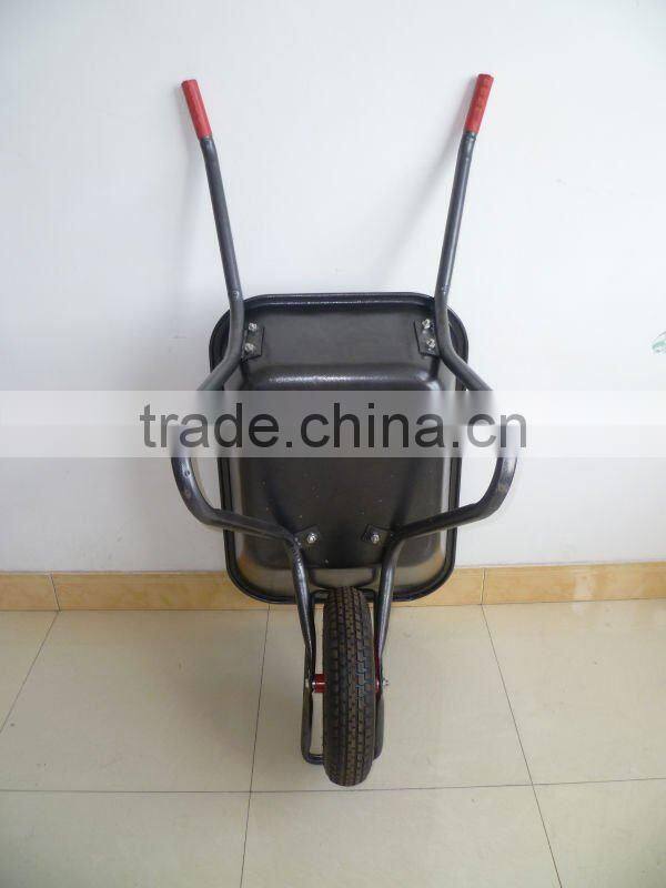 WB6404H Powder Coated Wheelbarrow for Africa Market