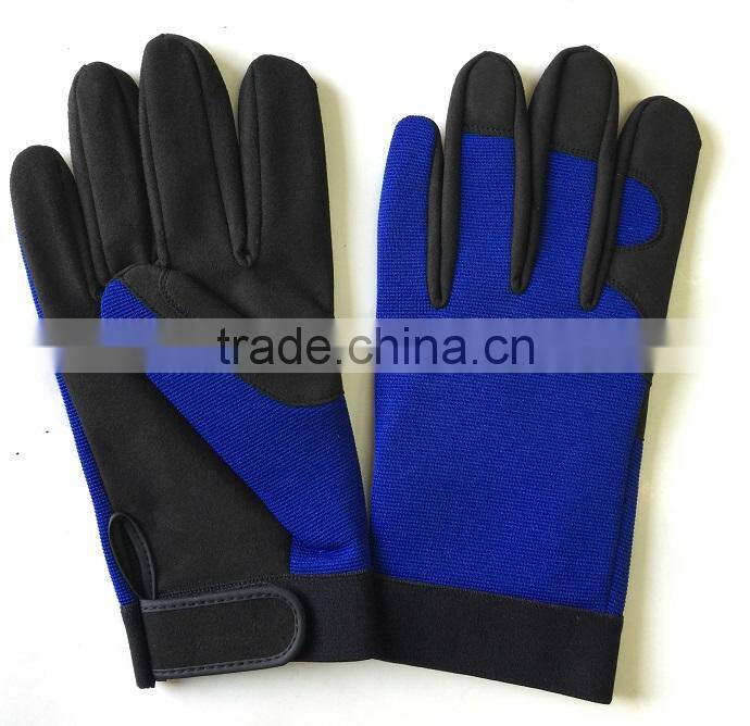 Hot sales heavy duty working mechanics uility safety gloves