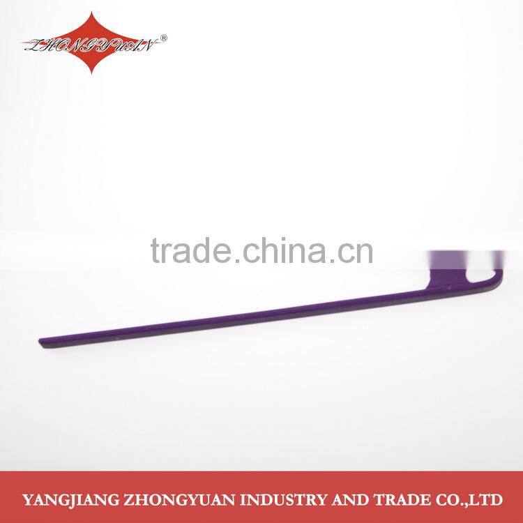 China manufacture stainless steel handle nylon food clip kitchen utensi food tongs