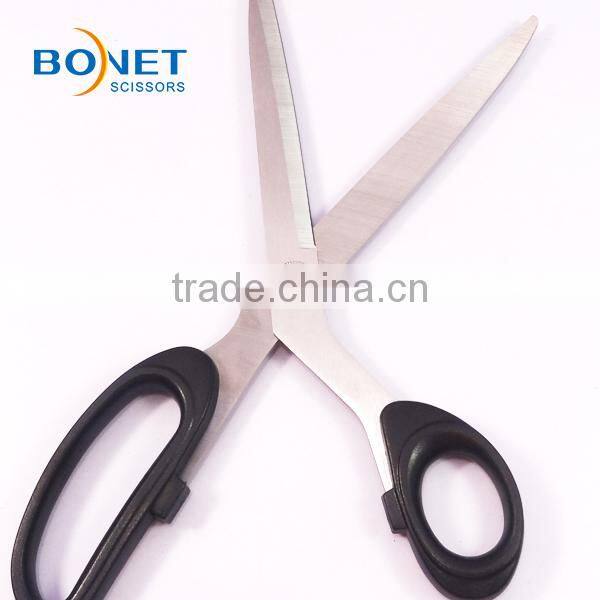 S14004 FDA qualified 10" Black handle fabric germany professional tailoring scissors