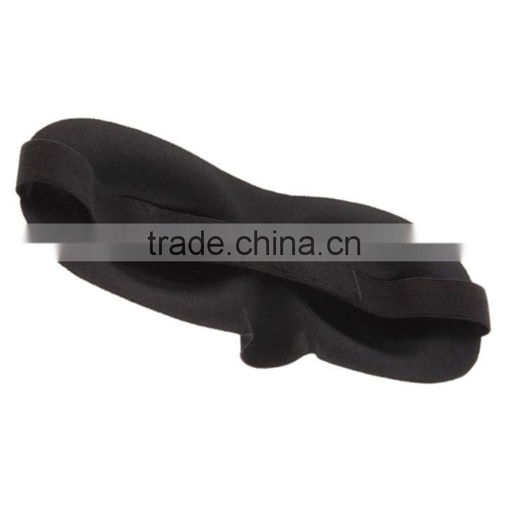 Hot Sale Travel Rest 3D Sponge EyeShade Sleeping Eye Mask Cover Sleep Blindfolds For Health Care To Shield The Light Black