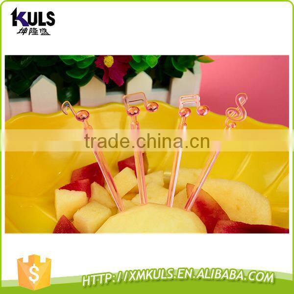 Bars nightclubs disposable tableware plastic fork for fruit