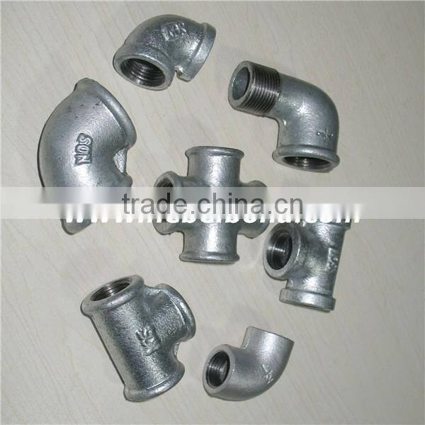 Good Quality Black Malleable Iron Cast Pipe Fittings