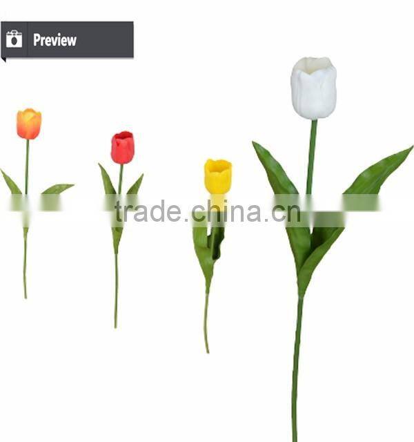 Artificial tulip for floral arrangement and home decoration