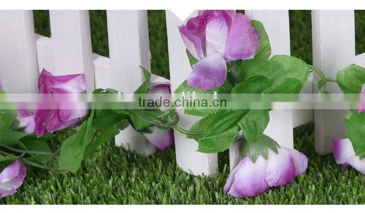artificial hanging vine plant silk leaf garland