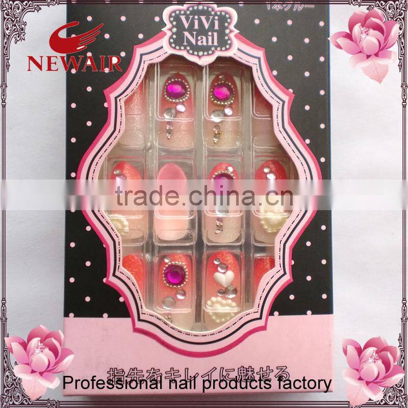 VIVI nail wholesale genius series beauty girls fingernail tips