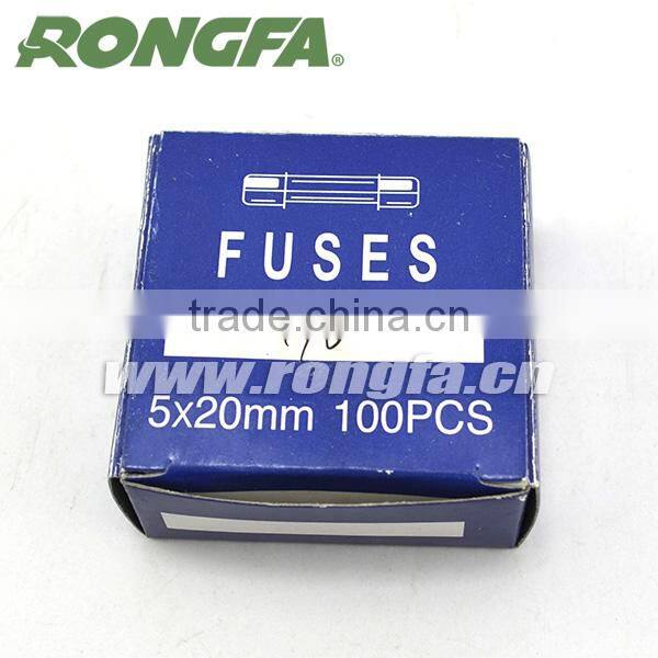 5x20 Fast Acting Glass Tube Fuse from Amper 1 to 30A