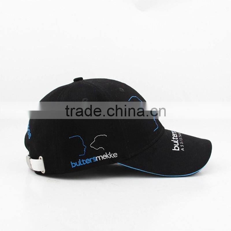 Embroidery Logo Or Printed Sport Style Baseball Cap With Sandwich