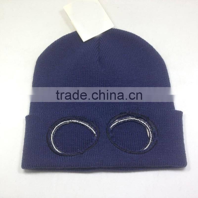 New Style 100% Acrylic Goggle Beanies Cheap Price