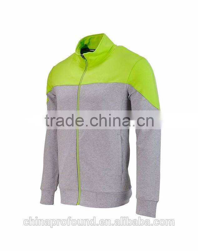 Men Zipper Up Sweatshirts No Hood Sweatshirt