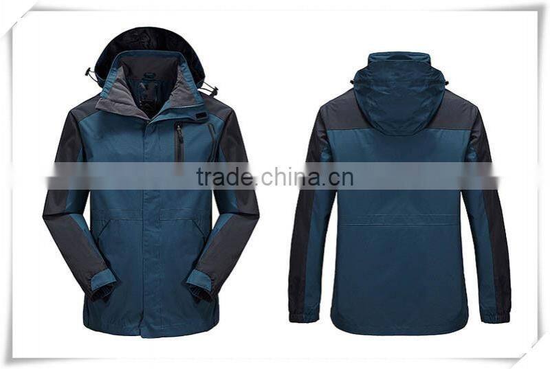 Basic cheap unisex plain outdoor jacket for adult