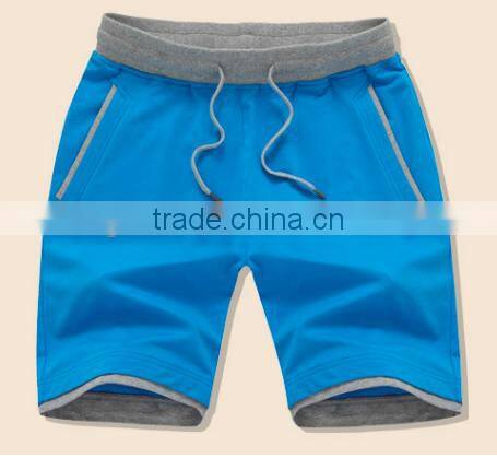 Custom cotton men's fashionable jogger shorts for outdoor running bottoms