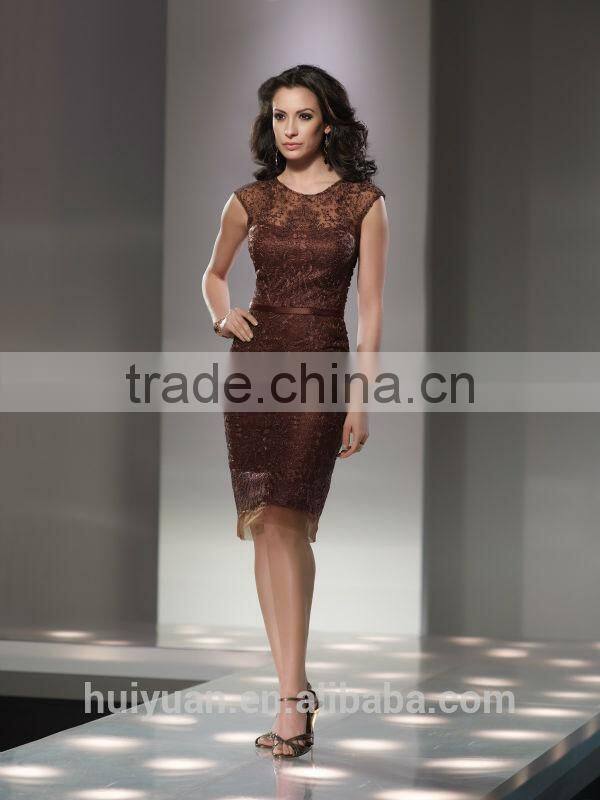 lady evening lace women party wear one piece dress