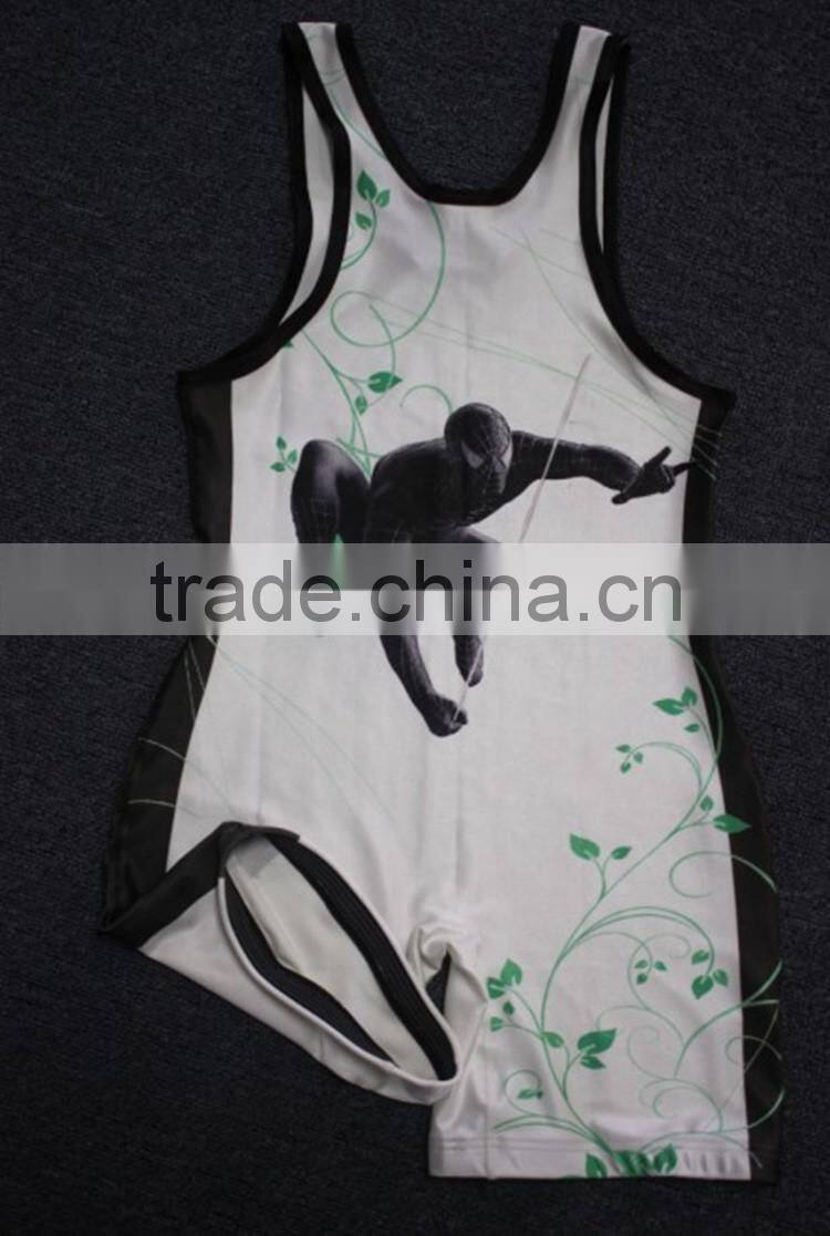Kroad cheap infant/kids wrestling singlets for sale, low moq, digital sublimation printing training singlets
