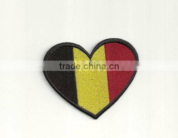 Customize the embroidery patch you want embroidered patch made in china choose size/color