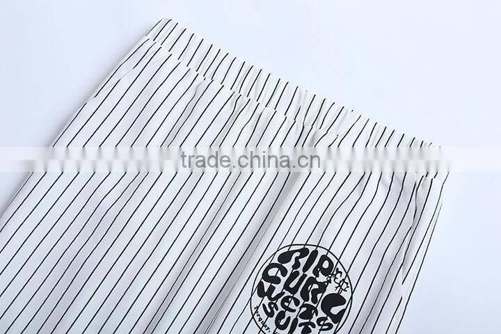 Stripe fitted ladies suit design dress women wear