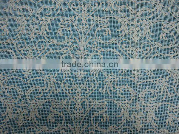 New rayon crochet lace fabric