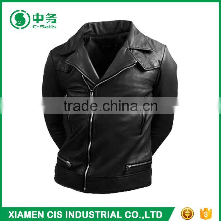 wholesale cheap man leather jacket