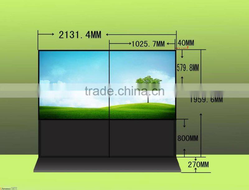 55inch 5.3mm bezel 3x3 lg video wall with ultra narrow bezel original lcd display