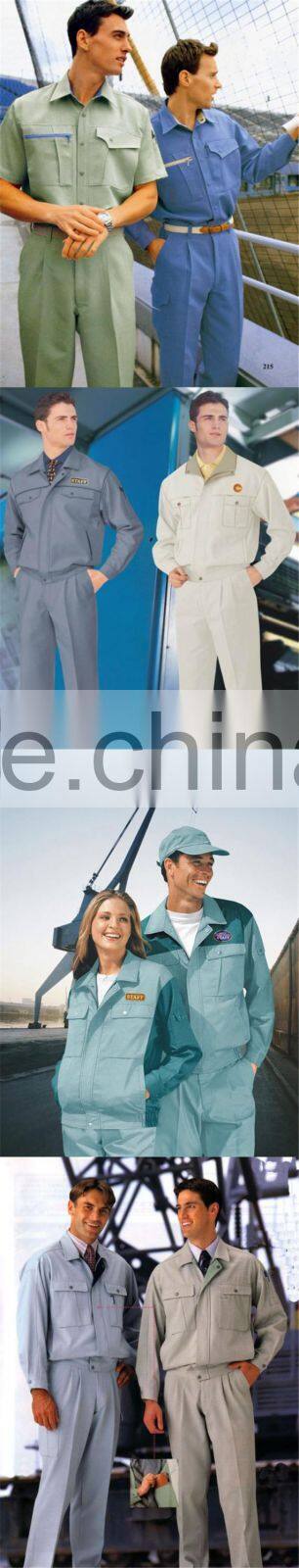 Custom High Quality Knitted Unisex Safety Overalls Used Workwear Factory