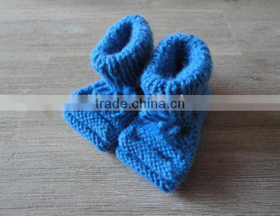 Cute Baby Shoes Crochet Woolen Warm Shoes Winter Infant Toddlers Indoor Knitted Shoes