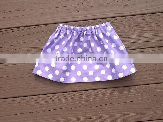Polka dot cotton skirt children's clothing simplicity baby girl summer dress