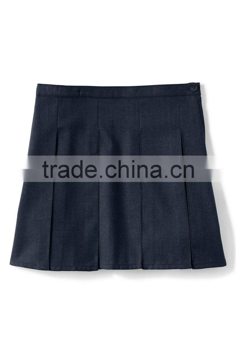 2017 new arrival designer formal pleated short skirts design