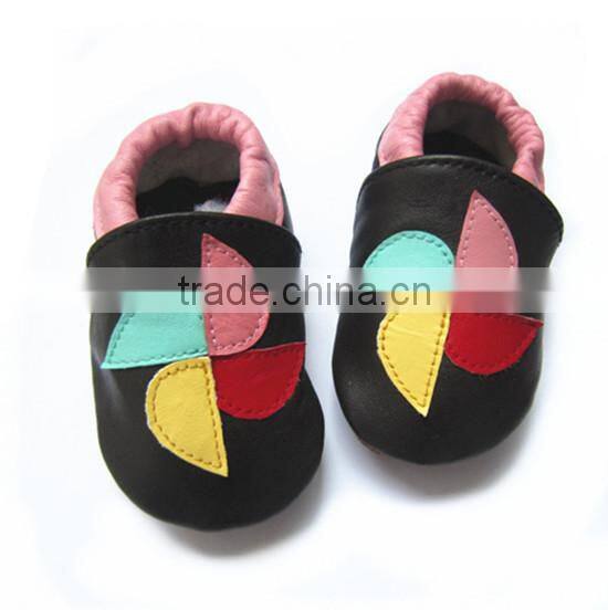 2014 new arrival kids shoes genuine leather baby shoes