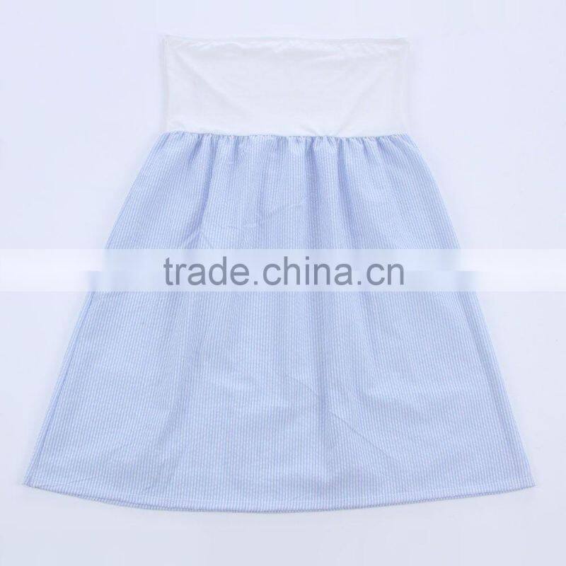 Monogrammed Seersucker Cover Up