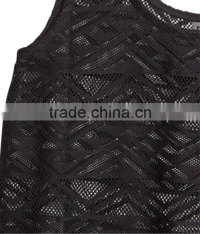 Ladies See-Through Sexy Lace Tank Top Vest