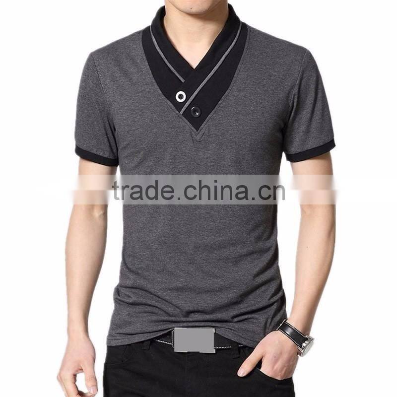 2016 Fashion design Men's tshirt printing cotton custom tshirt