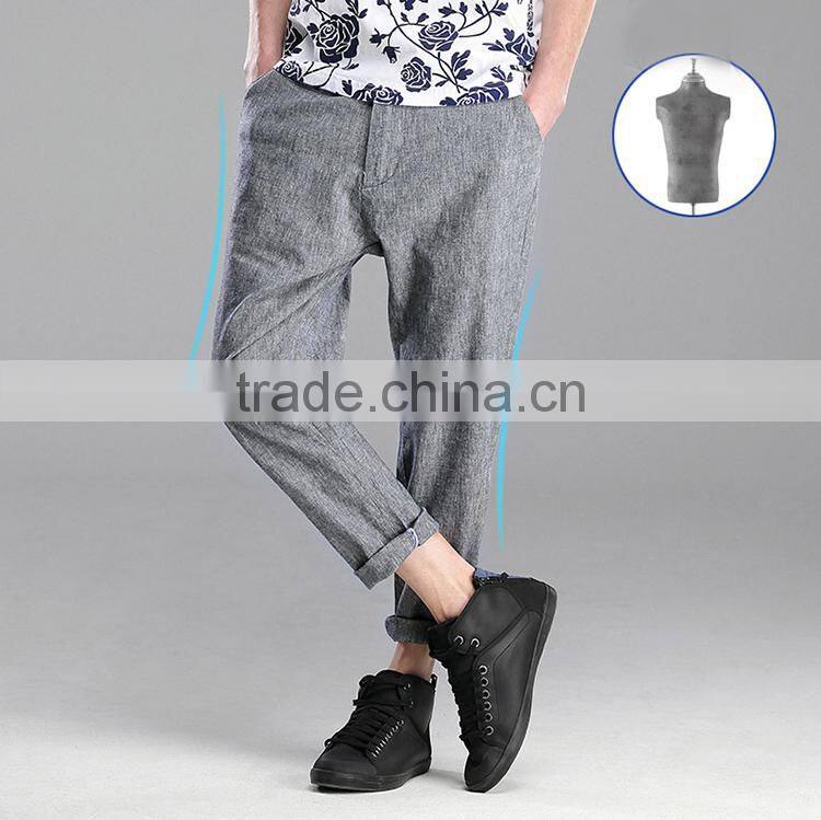 Fashionable and Comfortable Linen/Flax and cotton pants for men P-18