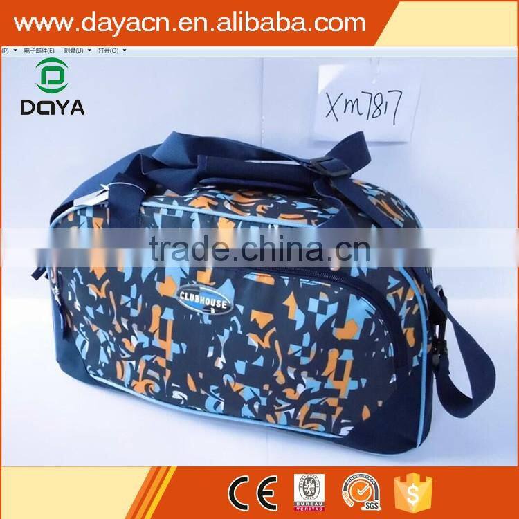 2017 hot sales polyester travel duffel gym sport bag