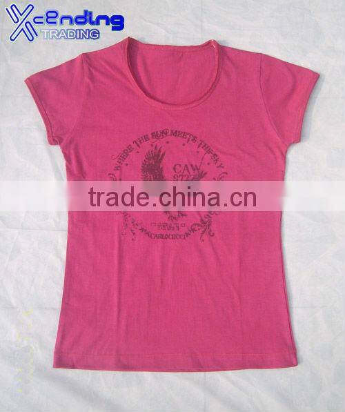 Customized dry fit printed t-shirts round neck