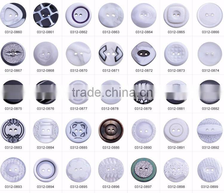 garment Ladies Resin Button