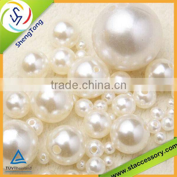 Glass Pearl Beads with Various Sizes,Colorful Glass Pearl Beads