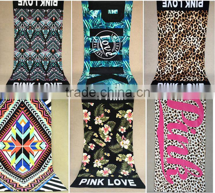 China manufacturer cotton printed beach towel beach towel boho