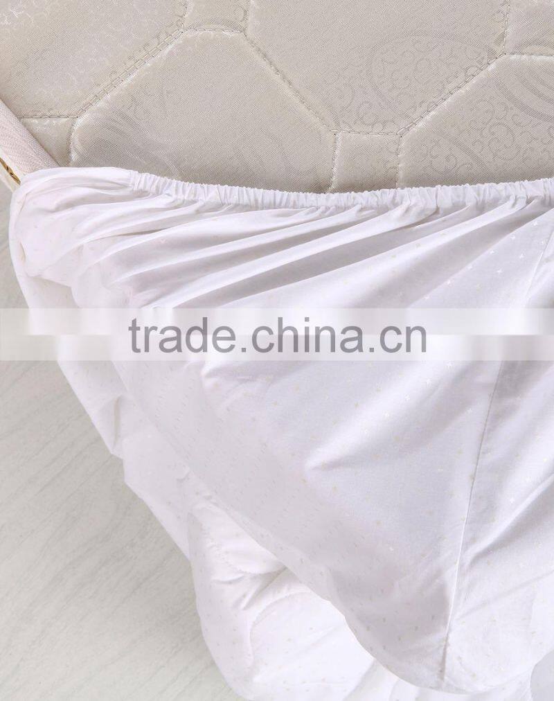 Hot sale 100% cotton waterproof crib sheet