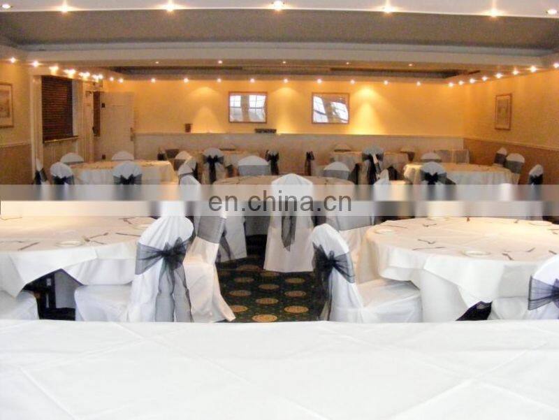 Wholesale Plain Burlap Wedding Chair Tie Backs