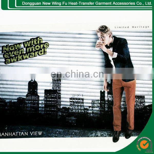 2014 Latest design heat transfer printing t-shirt heat transfer