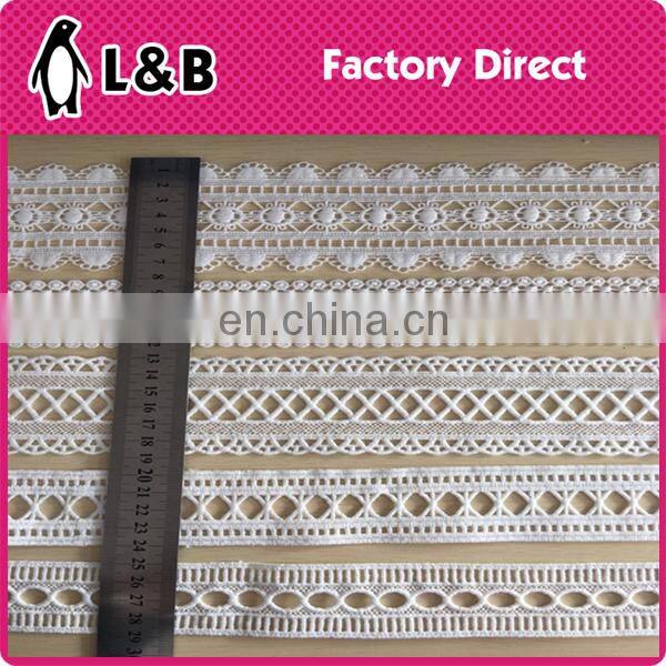 high quality new design polyester embroidery lace