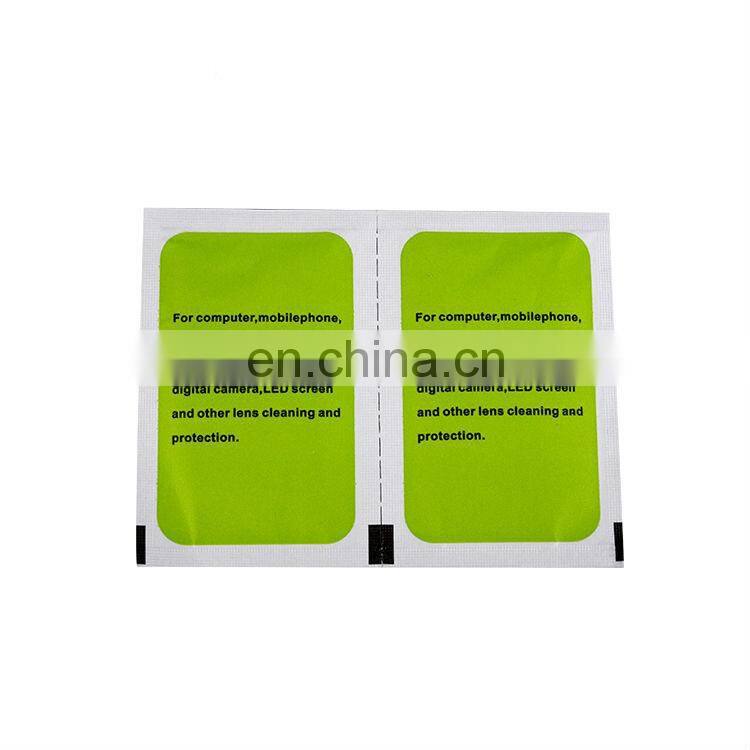 china advertise excellent oem made logo print clearing wipe